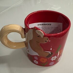 Starbucks Year of Horse ceramic mug